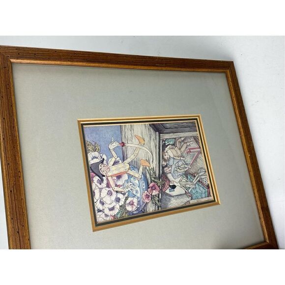 Arthur Rackham Poor Cecco Book Illustration In The Toy Cupboard Framed Print - Picture 3 of 6